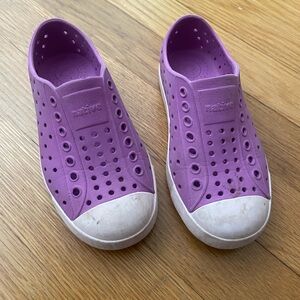 Natives Jefferson Light Purple Size 11 C11 Water Sneakers